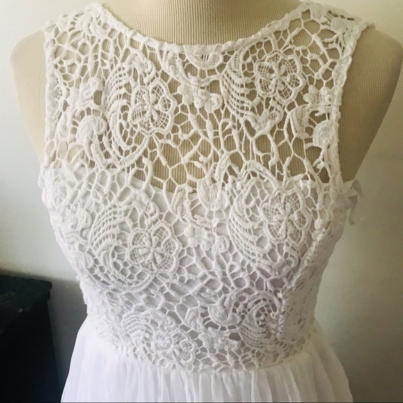 DELIA * S white mini dress in size 1/2 - Picture 10 of 11